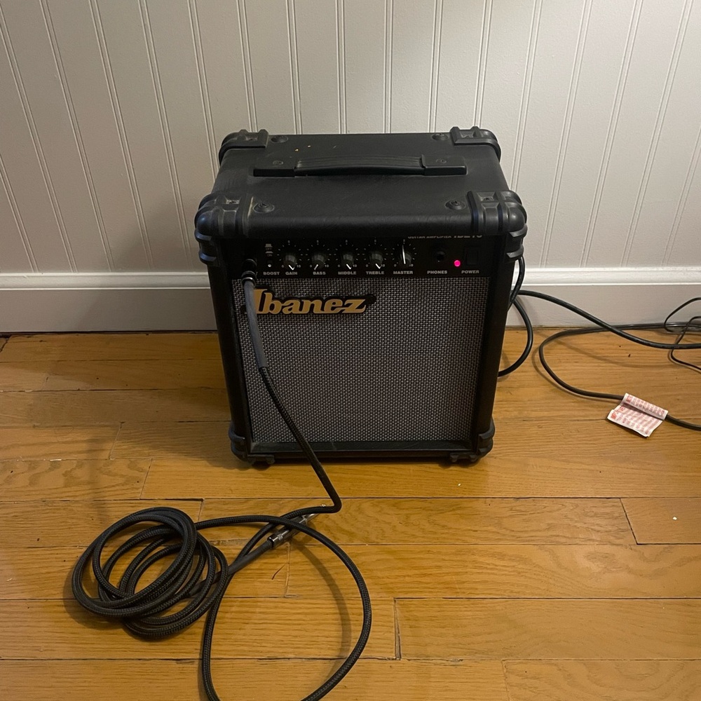 Ibanez Black Portable Amplifier